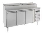 Saladette 3 Deuren 8X1/3Gn Pan, Zakelijke goederen, Horeca | Keukenapparatuur, Verzenden, Nieuw in verpakking, Koelen en Vriezen