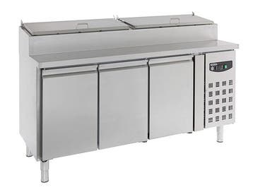 Saladette 3 Deuren 8X1/3Gn Pan, Verzenden, Nieuw in verpakking, Koelen en Vriezen