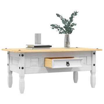 vidaXL Salontafel 100x55x44 cm Mexicaans grenenhout, 100 tot 150 cm, Verzenden, Nieuw, 50 tot 100 cm