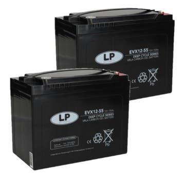 2 stuks: Landport EVX12-55 / EVX12055 Deep Cycle, origineel, Motoren, Onderdelen | Overige, Verzenden, Nieuw