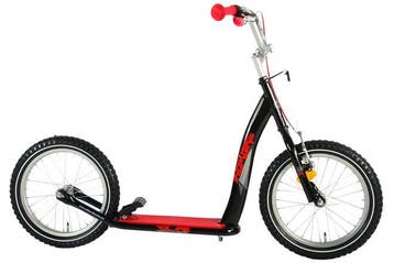 Volare Step - 16 inch - Zwart/Rood - Luchtbanden, Verzenden, Nieuw