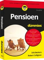 Pensioen Voor Dummies 9789045358260, Boeken, Ophalen of Verzenden, Nieuw, Erick Beckers; Robert Collignon