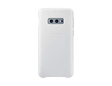 Samsung Leather Cover voor Galaxy S10e - wit - EF-VG970LWE, Verzenden, Nieuw