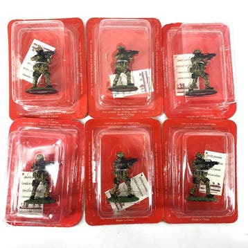 Frontline Figures - Figuur - Set of 6 Kommando, Nieuw