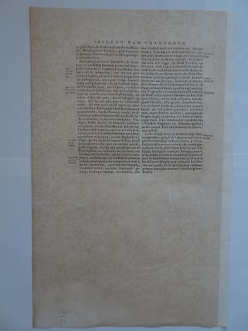 gravure beleg vesting Coevorden onder Maurits, W. Blaeu 1649, Antiek en Kunst, Kunst | Etsen en Gravures, Verzenden