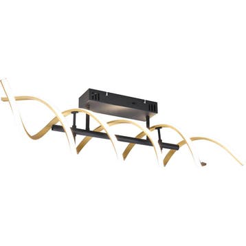 LED Plafondlamp - Plafondverlichting - Trion Sarina - 41W -, Ophalen of Verzenden, Nieuw, Metaal, Overige fittingen