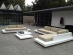 Design loungeset nu compleet 2500€ eenmalig, Tuin en Terras, Kunststof, Nieuw, Ophalen of Verzenden, 8 zitplaatsen
