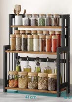 Bamboe Kruidenrek 3-Laags – Metalen Frame voor Keuken, Verzenden, Nieuw