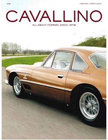 2024 CAVALLINO MAGAZINE 259 ENGELS, Nieuw, Ferrari, Author