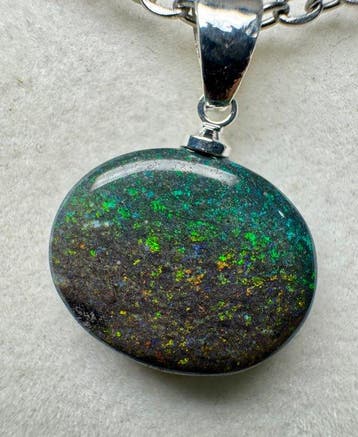 Opaal Cabochon - Hoogte: 20.5 mm - Breedte: 15 mm- 1.1 g -