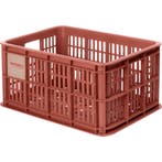 Basil Kunststof Fietskrat Small klein Terra red, Verzenden, Nieuw