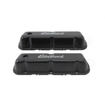 ford klepdeksels edelbrock zwart, Auto-onderdelen, Ophalen of Verzenden, Nieuw