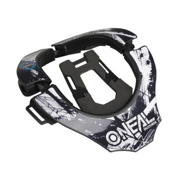 Nekbrace ONeal Tron Shocker (ZwartWit, Nekbraces), Verzenden, Nieuw
