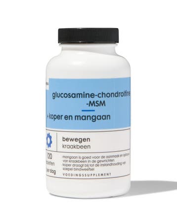 HEMA Glucosamine-chondroïtine-MSM + koper en mangaan, Verzenden, Nieuw