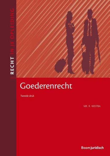 Goederenrecht / Recht in je opleiding - R. Westra, Verzenden, Gelezen, R. Westra