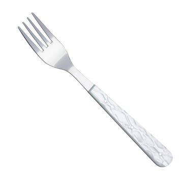 RÖR Solingen Luxe Vork 19cm met met Parelmoerkleurig Heft.., Ophalen of Verzenden, Nieuw, Rvs of Chroom, Los bestek