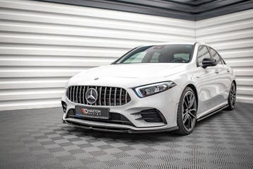 Maxton Front Splitter V.5 Mercedes A35 AMG / AMG-Line W177, Auto diversen, Tuning en Styling, Verzenden