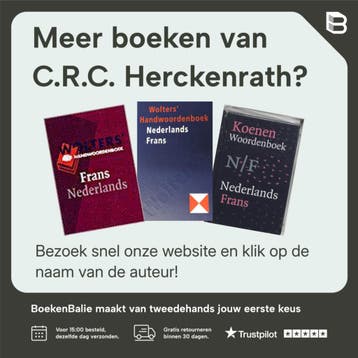 Wolters handwoordenboek Nederlands-Frans / Wolters, Boeken, Verzenden, Gelezen, C.R.C. Herckenrath