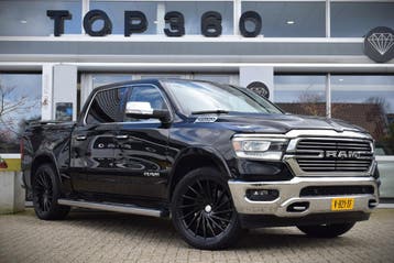 Dodge Ram 1500  | Financial Lease voor 708 p/mnd, Automaat, Overige carrosserieën, Leder en Stof, Zwart