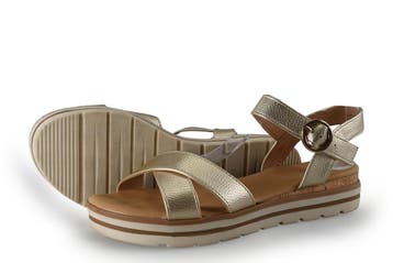 Graceland Sandalen in maat 39 Goud, Kleding | Dames, Schoenen, Overige kleuren, Verzenden, Sandalen of Muiltjes, Zo goed als nieuw