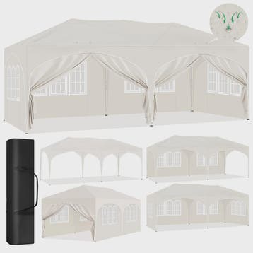 Pop-Up Partytent 3x6m - Verstelbaar, Waterdicht Paviljoen me, Verzenden, Nieuw