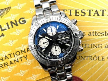 Breitling - SuperOcean Chronograph - A13340 - Serviced - Box, Nieuw