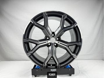 BMW X5 / X6 OEM velg 21” 5x112 ET37 (2 stuks), Ophalen of Verzenden, Gereviseerd, 21 inch, Velg(en)