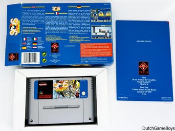 Super Nintendo / Snes - S.O.S. - Sink Or Swim - EUR, Verzenden, Gebruikt