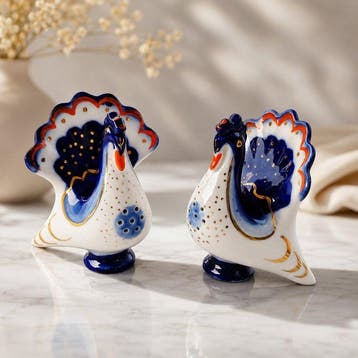 Lomonosov Imperial Porcelain Factory - Zout- en pepervaatjes, Antiek en Kunst