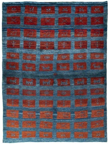 Met de hand geknoopte designer Gabbeh-tapijt - Vloerkleed -, Nieuw