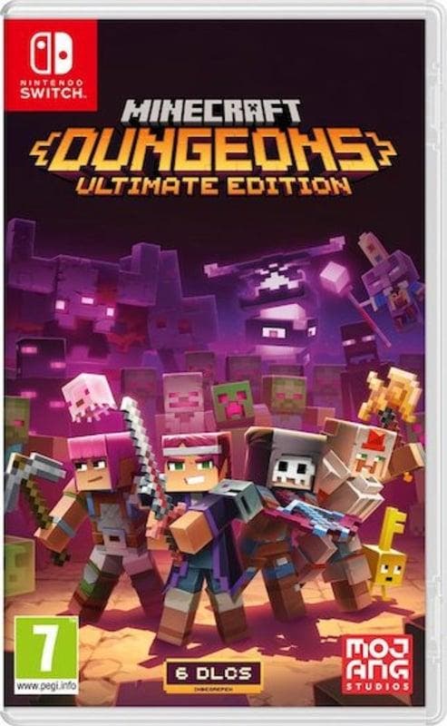 Minecraft Dungeons Hero Edition (Switch Games), Spelcomputers en Games, Games | Nintendo Switch, Zo goed als nieuw, Ophalen of Verzenden