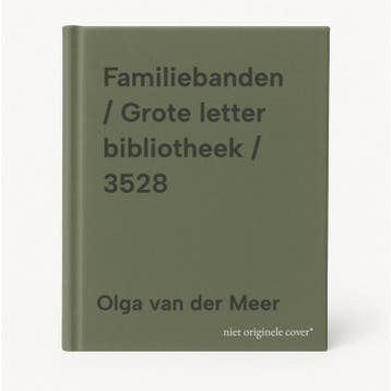 Familiebanden / Grote letter bibliotheek / 3528, Boeken, Romans, Verzenden, Gelezen, Olga van der Meer