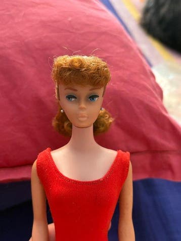 Mattel - Barbiepop Redhead ponytail numéro 6 - 1960-1970 -