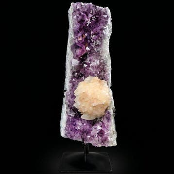 Amethist - 49x16x15 cm - Geode- 7 kg, Verzamelen