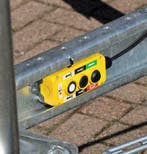 Container aanhanger met afzet / slede NIEUW!