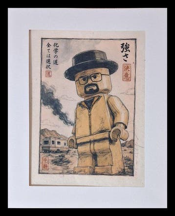 Emma Wildfang - Breaking Bad - Walter White - Lego inspired, Kinderen en Baby's, Nieuw