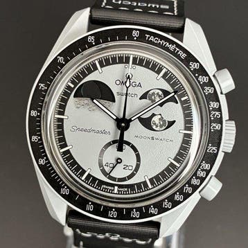 Omega x Swatch - Mission to Earth PHASE - Zonder, Sieraden, Tassen en Uiterlijk, Horloges | Heren, Nieuw