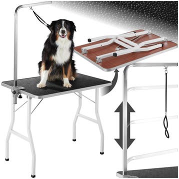 Trimtafel met lus - zwart / wit, Verzenden, Nieuw