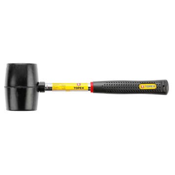 Rubberen hamer - 450 gram - 60mm, Doe-het-zelf en Verbouw, Gereedschap | Handgereedschap, Ophalen of Verzenden, Nieuw