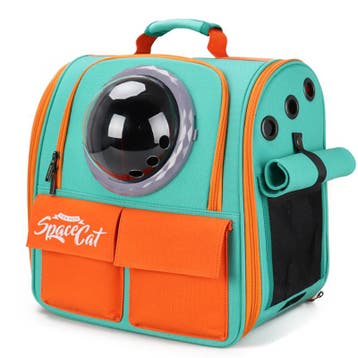 Space Cat Licht Groen - Katten Rugzak - Huisdieren Draagtas, Verzamelen, Verzenden, Nieuw