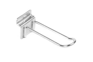 Lamellenwand Blisterhaak - 10 cm - Dubbel - Metalen Slat...