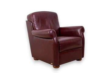 Mascheroni - Cocooning - Fauteuil - rundleer