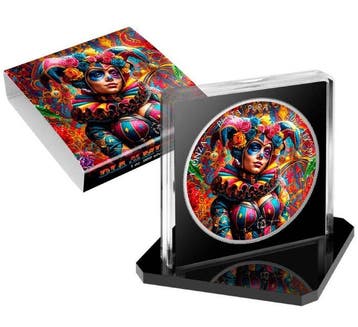 Mexico. 1 Onza 2024 Sunrise - Dia de los Muertos Harlequin,