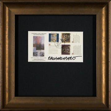 Robert Rauschenberg (1925-2008) - Signiert - First Day Cover