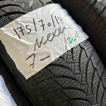 2 x Nexen 175-70-14 Winterbanden 7mm, Auto-onderdelen, Banden en Velgen, 14 inch, Gebruikt, 175 mm, Band(en)