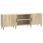 vidaXL TV-kast Sonoma Eiken 150 x 31 x 50 cm Bewerkt hout, Huis en Inrichting, Minder dan 50 cm, Verzenden, Nieuw, Minder dan 100 cm