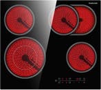 GASLAND Kookplaat Zwart 60cm | Tweedekansje | OP=OP, Witgoed en Apparatuur, Fornuizen, Minder dan 85 cm, 60 cm of meer, Keramisch