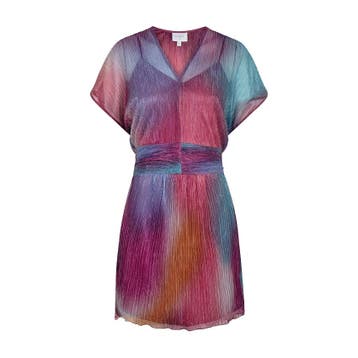 Dante6 • multicolor jurk Lustre • 34 (1), Kleding | Dames, Dante 6, Verzenden, Paars, Nieuw