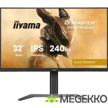 Iiyama G-Master GB3290QSU-B1 32 Quad HD IPS 240Hz Gaming, Verzenden, Nieuw, Iiyama