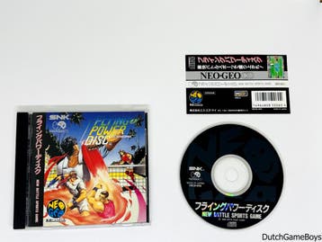 Neo Geo CD - Flying Power Disc + Spine - Japan, Spelcomputers en Games, Verzenden, Gebruikt